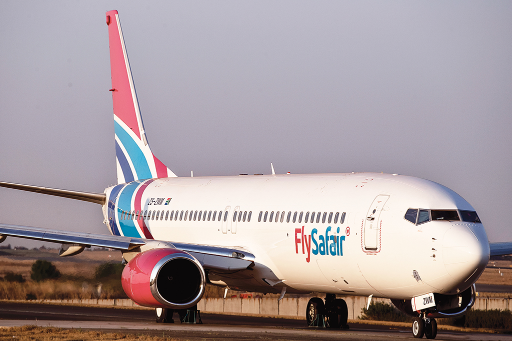 FlySafair aircraft