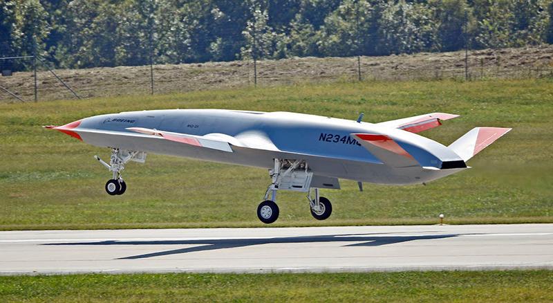 unmanned aerial-refueling aircraft