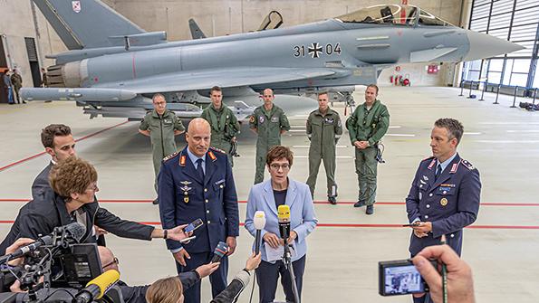 Defense Minister Annegret Kramp-Karrenbauer 