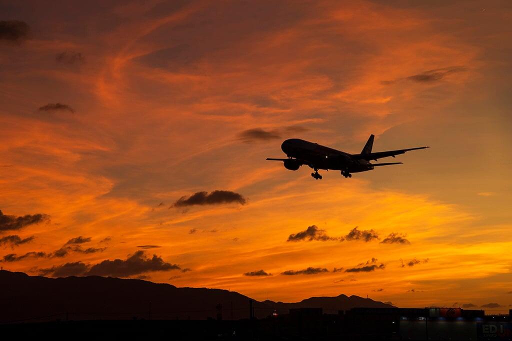 sunset approach