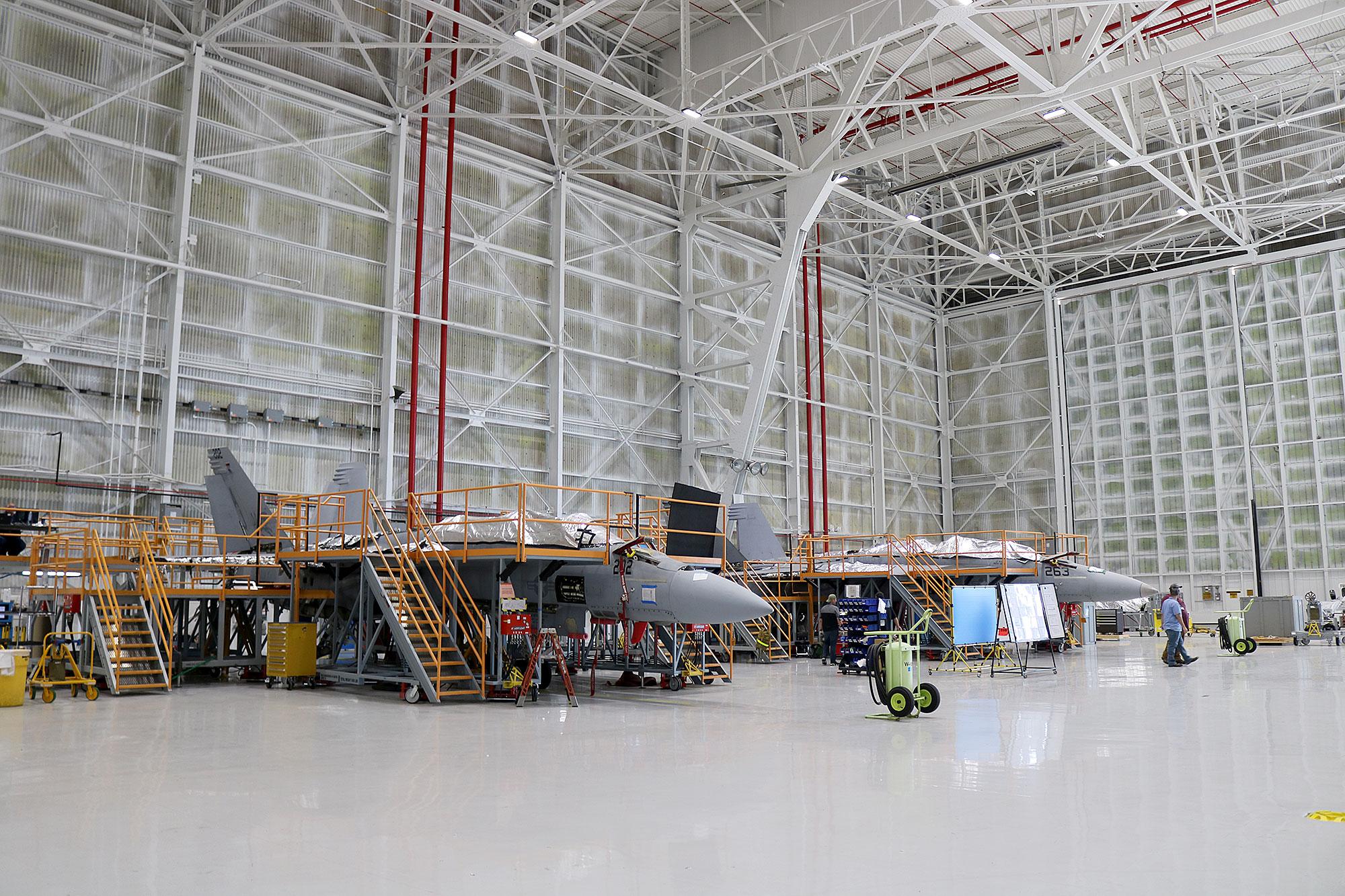 Boeing San Antonio F/A-18 maintenance