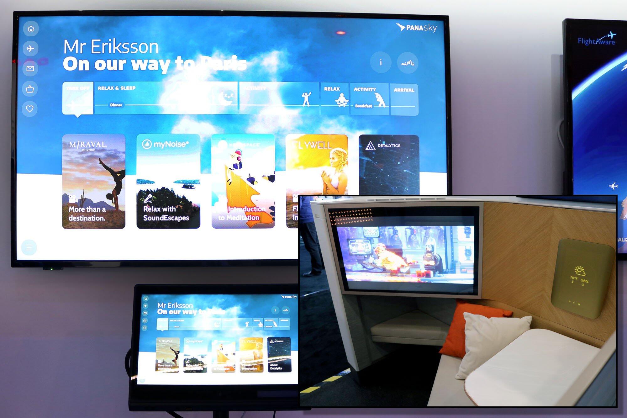 Panasonic Avionics Wellness App