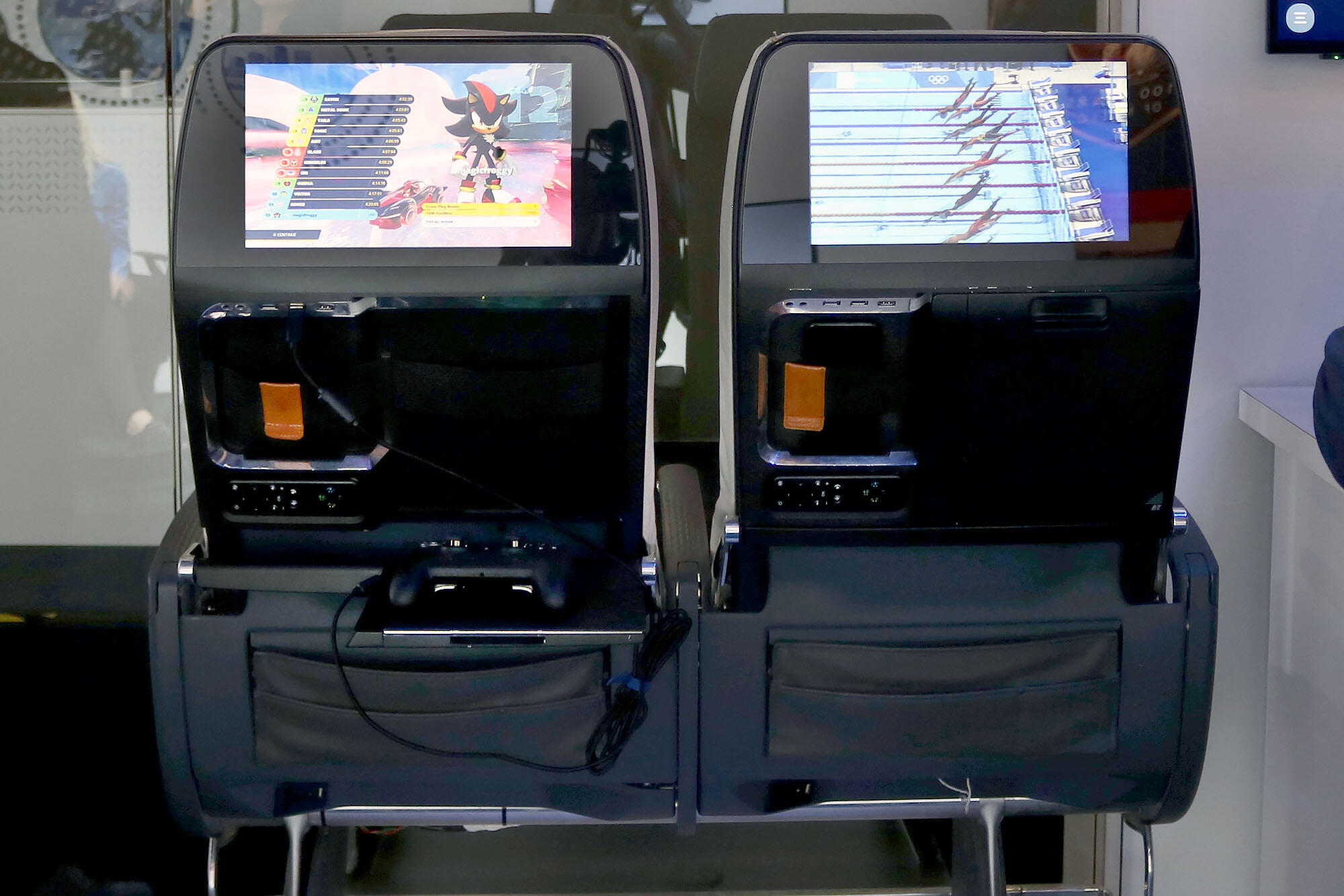 Panasonic Avionics seatback gaming concept