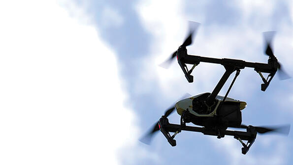 flying drone
