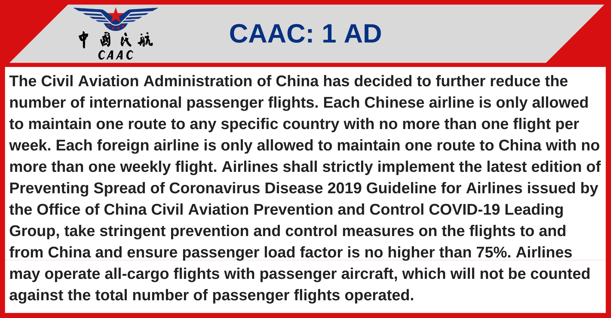 CAAC - 1 AD