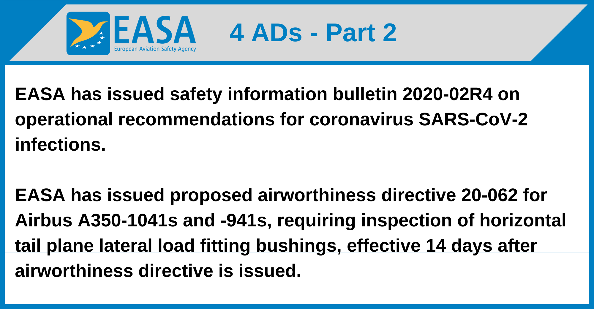 EASA - 4 ADs