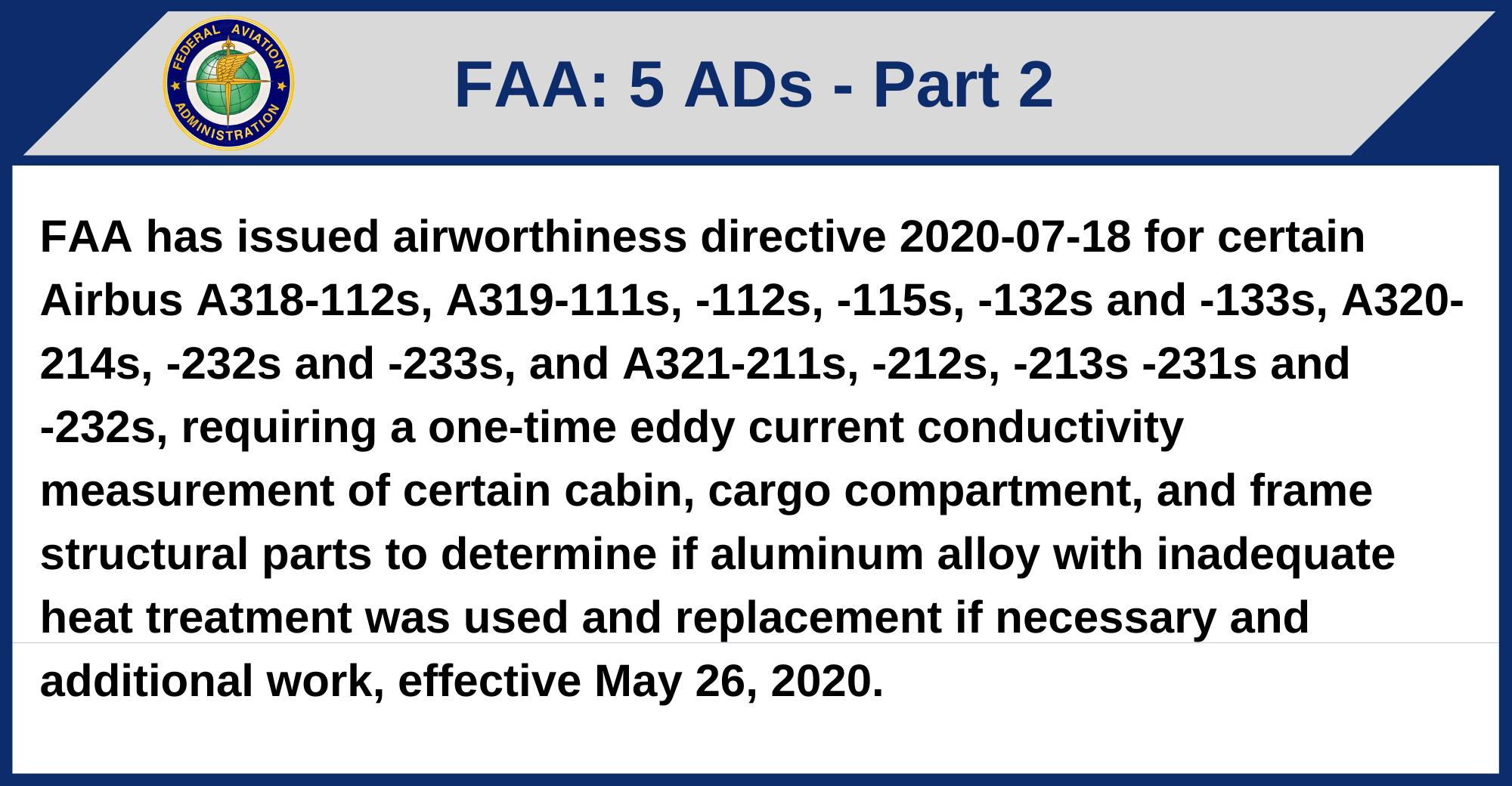 FAA - 5 ADs
