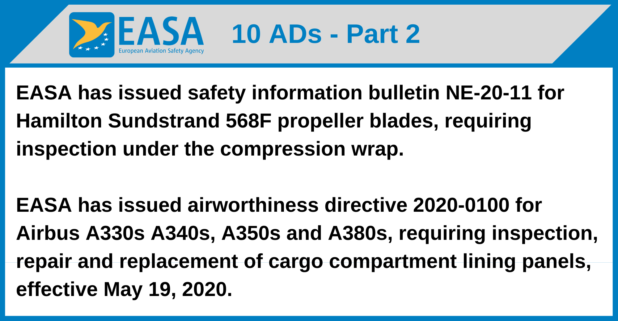 EASA - 10 ADs