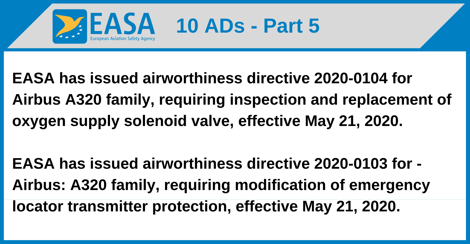 EASA - 10 ADs