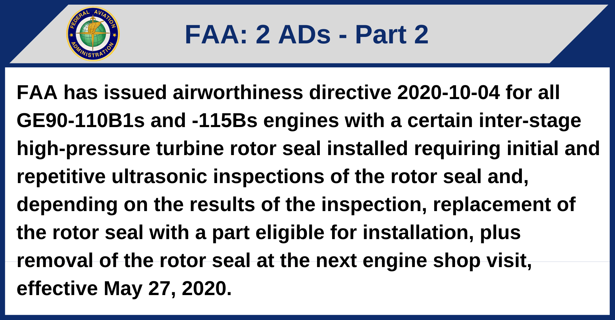 FAA - 2 ADs