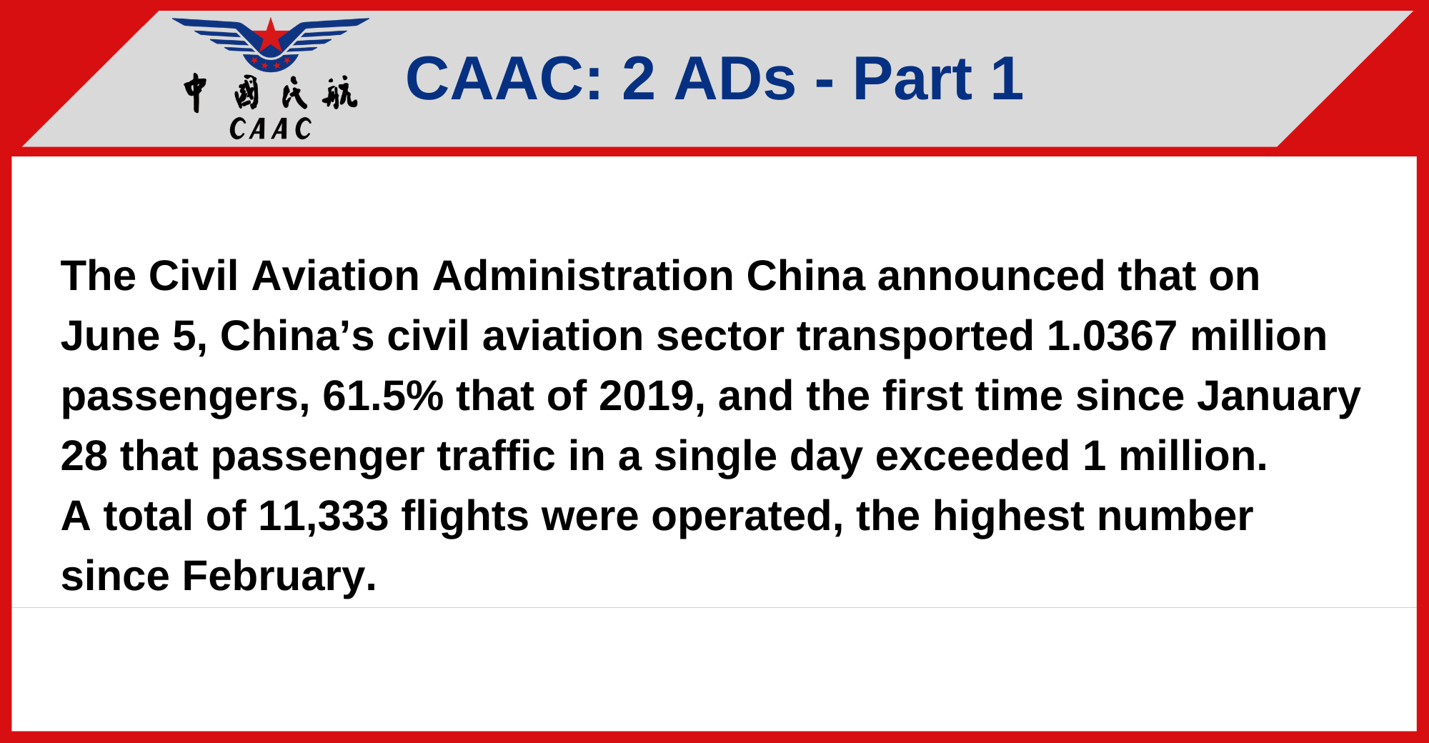 CAAC - 2 ADS