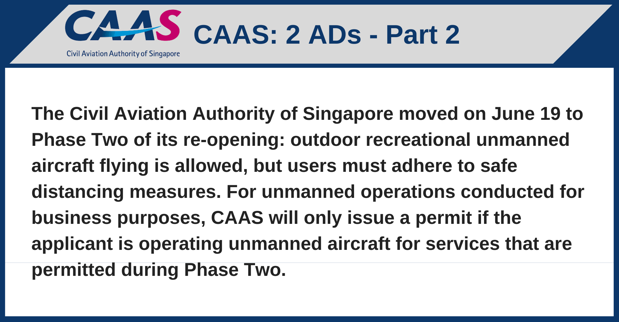 CAAS - 2 ADs