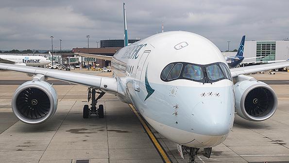 aircraft on runway