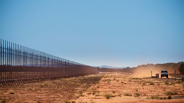 radar array in the Outback