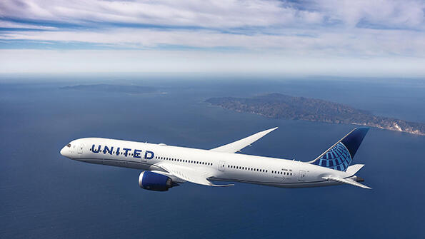 aircraft in flight