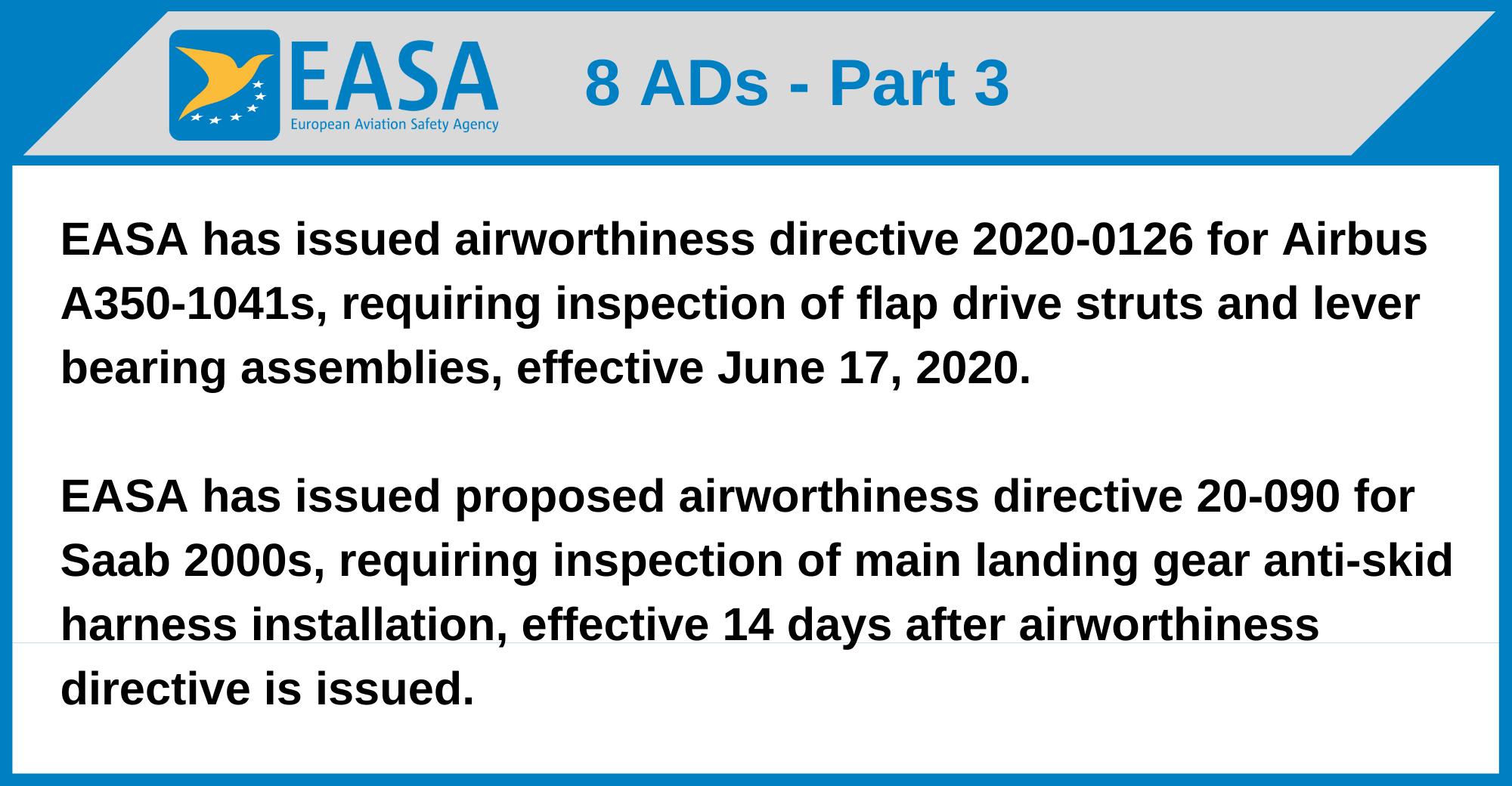 EASA - 8 ADs