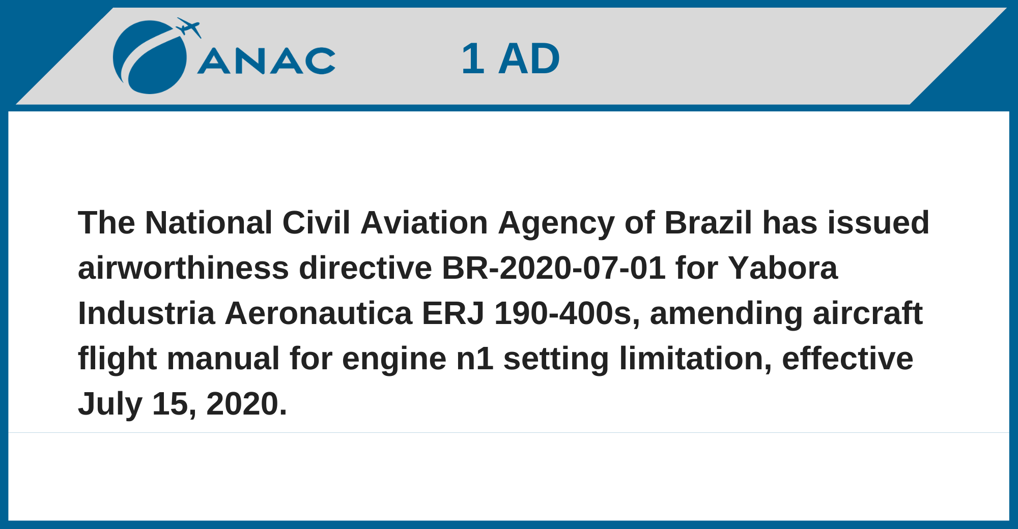 ANAC - 1 AD