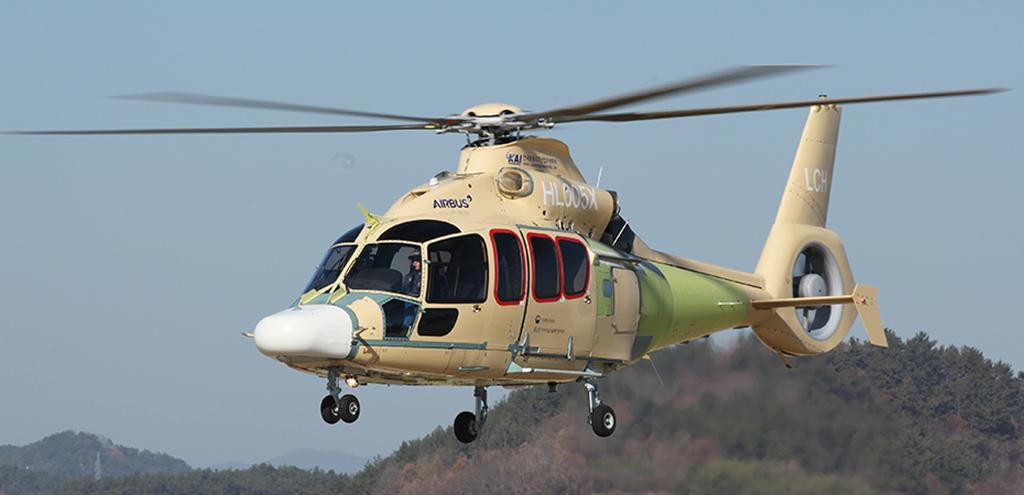 South Korean civil helicopter