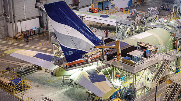 Airbus assembly line