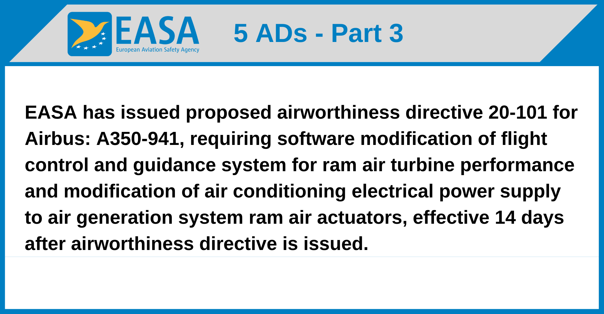 EASA - 5 ADs