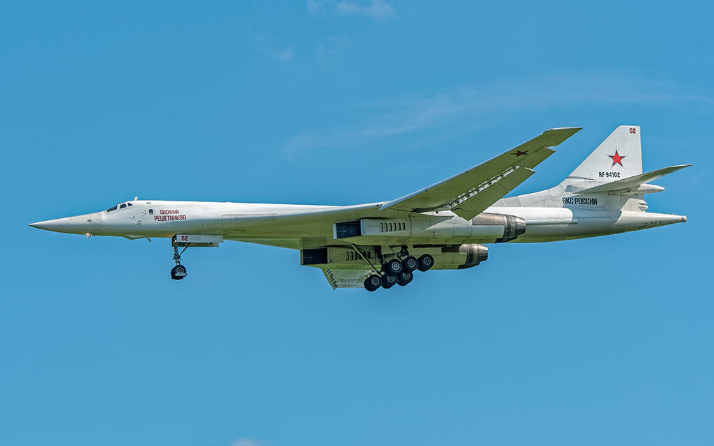 Tupolev Tu-160 Blackjack aircraft