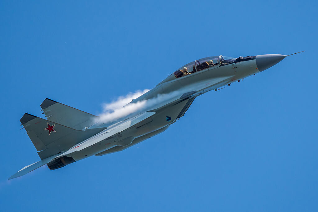 MiG-35S Fulcrum-F in flight