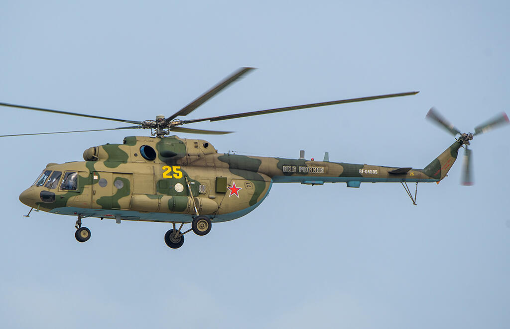 Mi-8MTPR1 transport helicopter