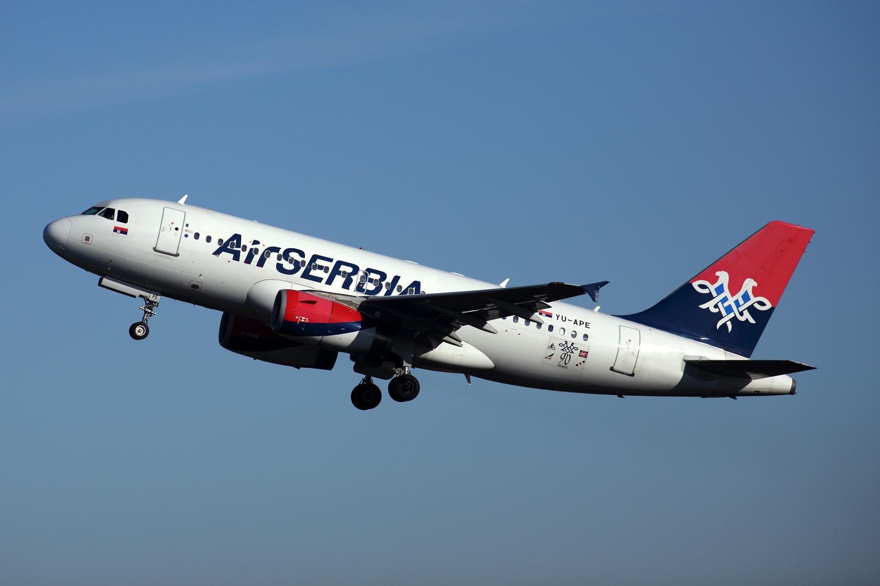 Air Serbia Airbus A319