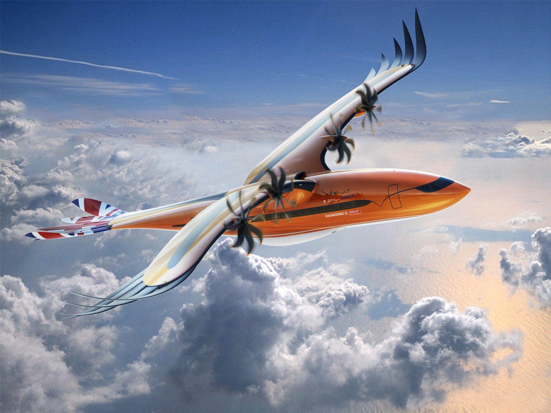 Airbus bird of prey concept plane