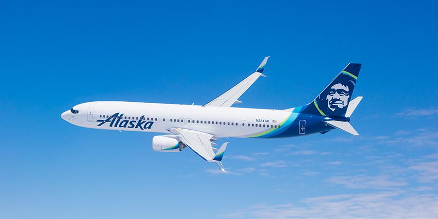 Alaska Airlines plane