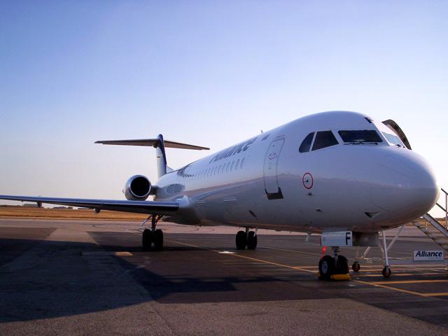 Alliance Airlines Fokker 100