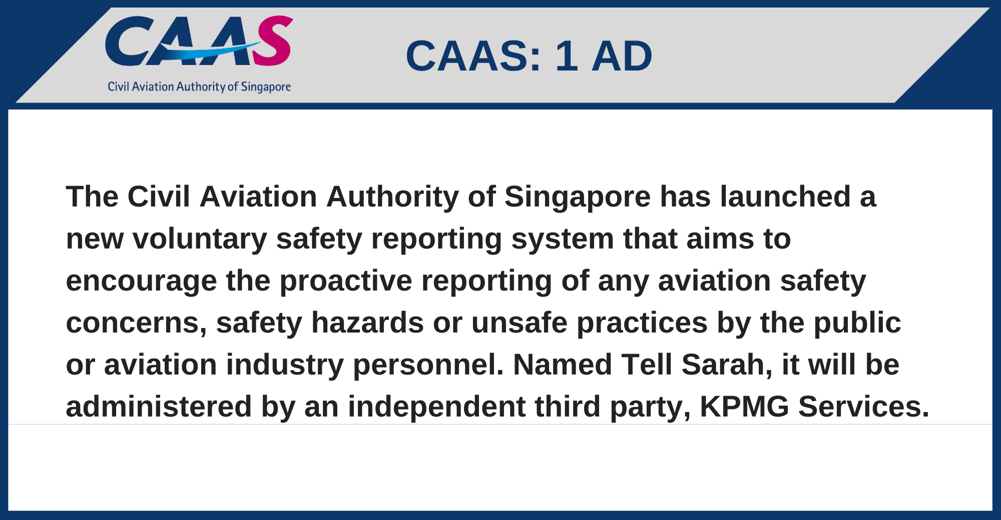 CAAS - 1 AD
