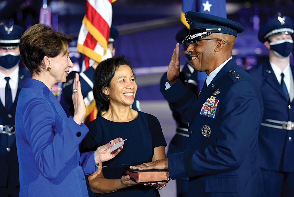 Gen. C.Q. Brown, 22nd Air Force chief of staff