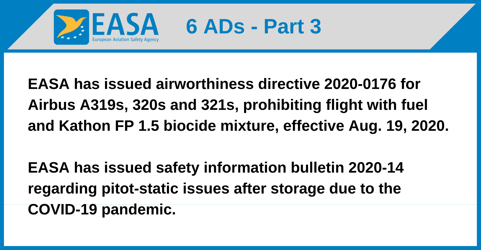 EASA - 6 ADs