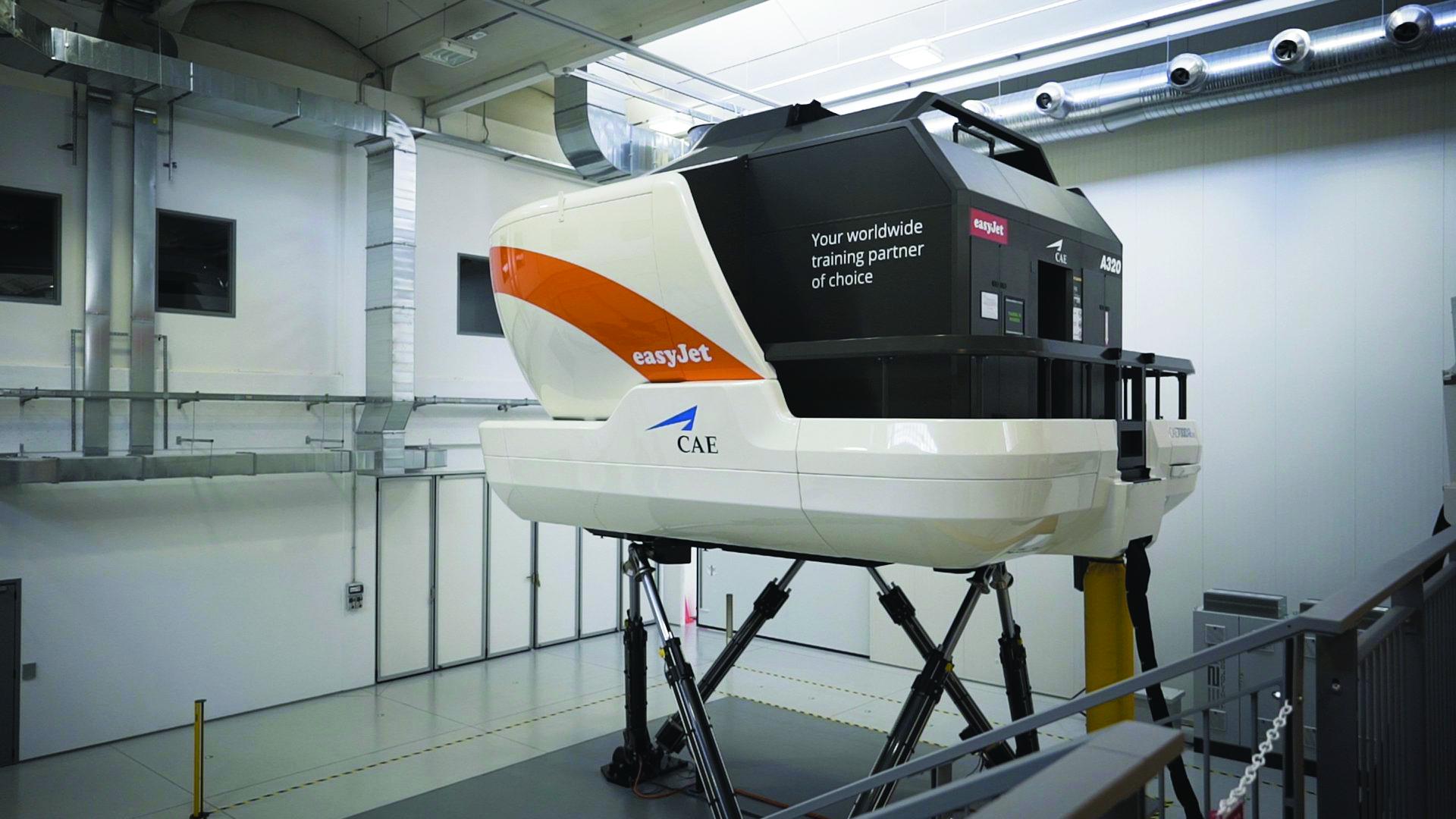 CAE flight simulator