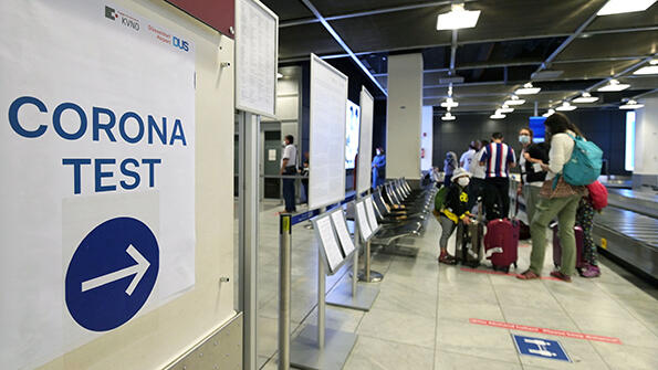 COVID-19 testing at airports