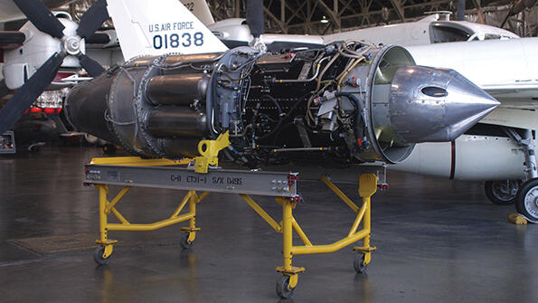 F-84’s J35 jet engine