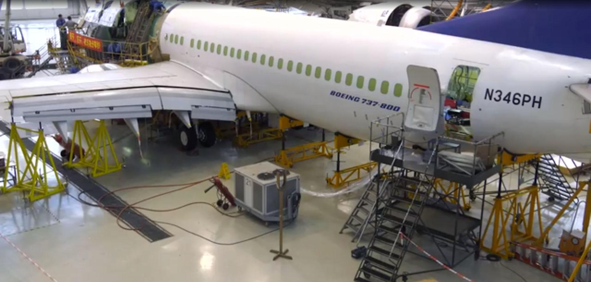 Boeing 737-800 converted freighter