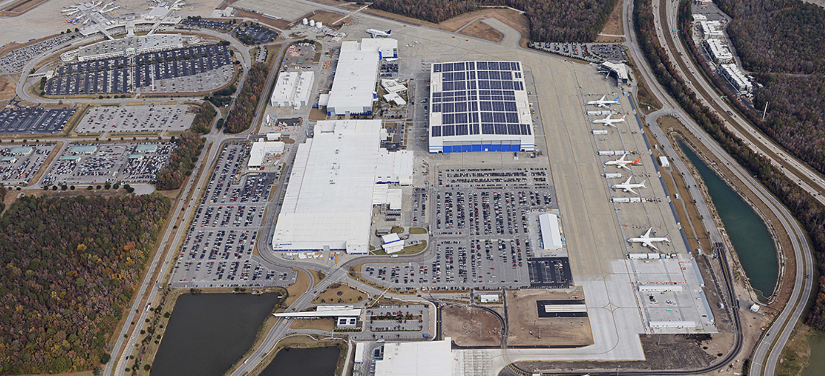 Boeing 787 facility in North Charleston, South Carolina