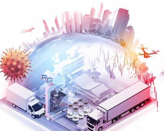 DHL COVID vaccine graphic