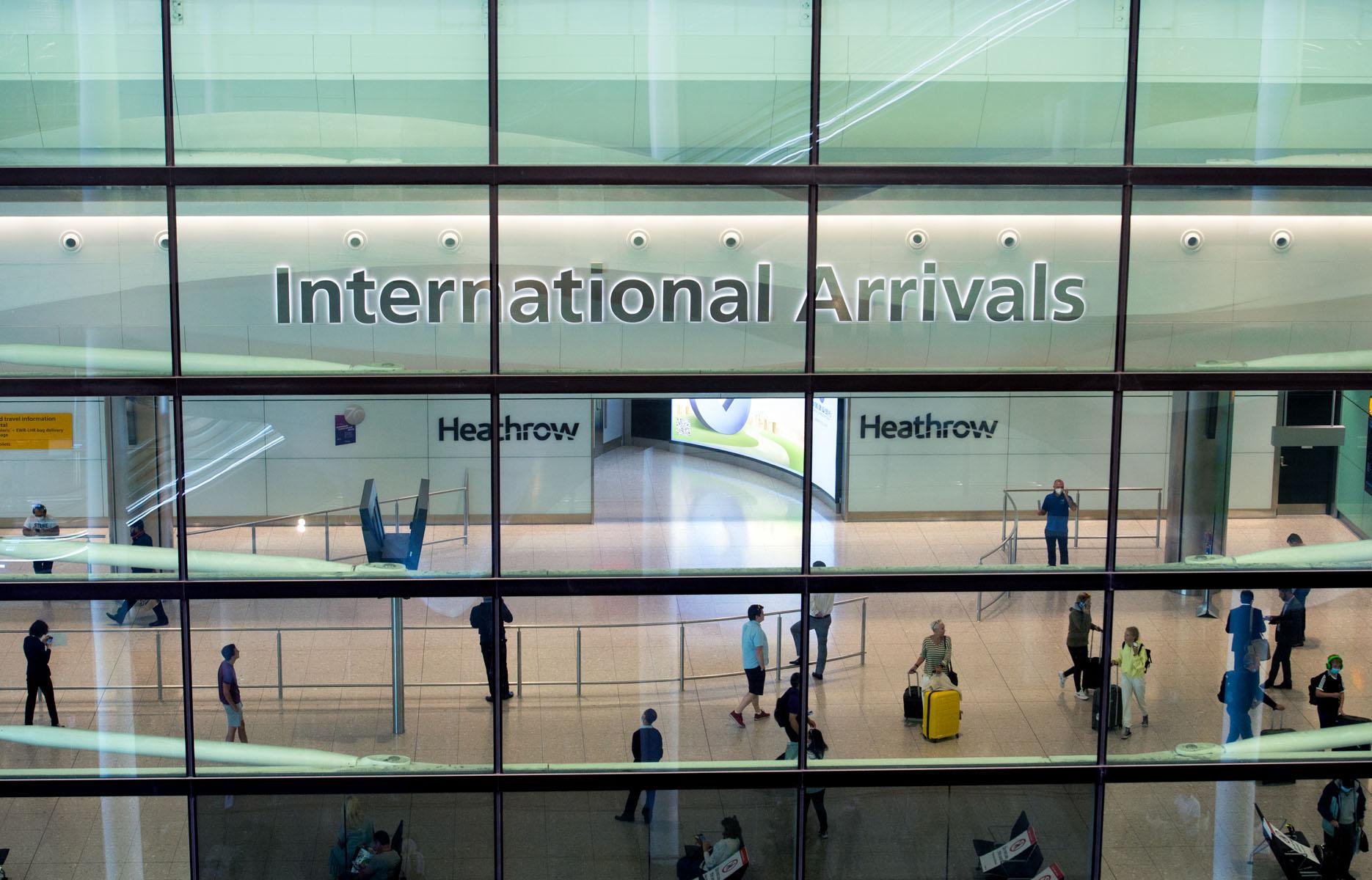 Heathrow International Arrivals