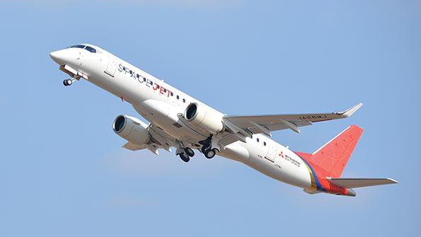 SpaceJet vehicle No. 10