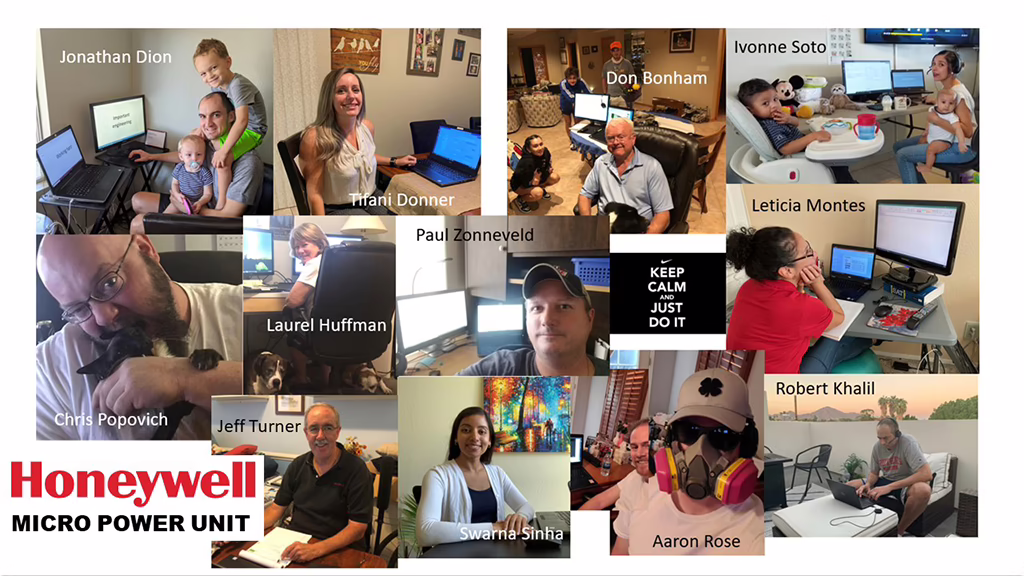 Honeywell Aerospace’s Micro Power Unit development team