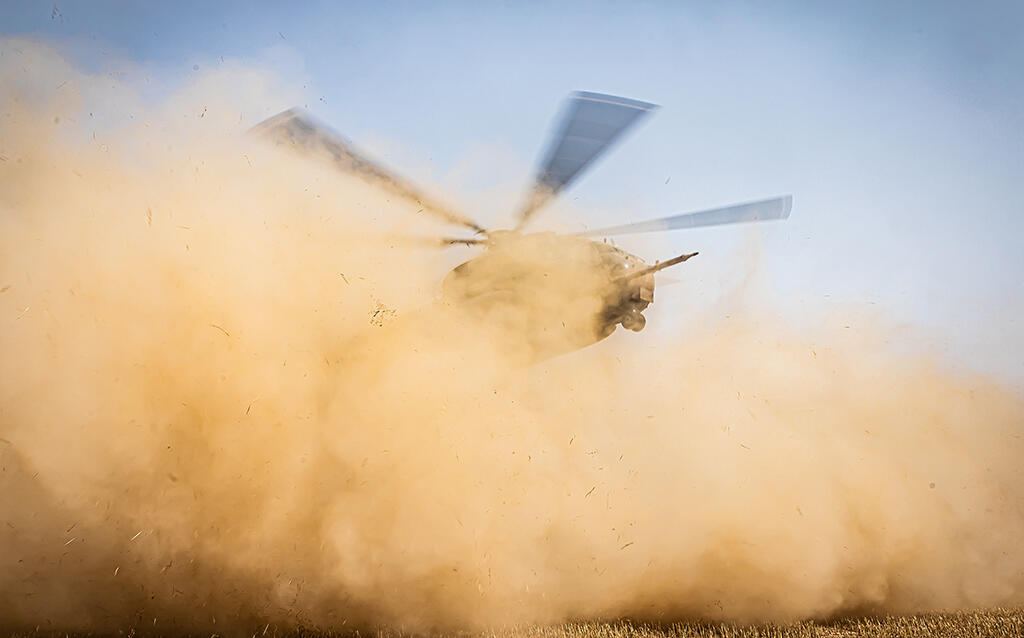 IAF Lockheed Martin CH-53 landing