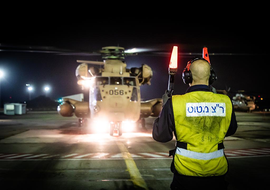 IAF Lockheed Martin CH-53 technician