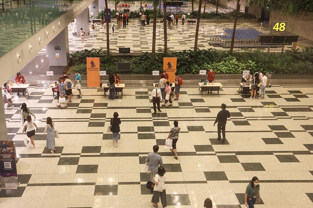 Restaurant A380 @Changi checkout