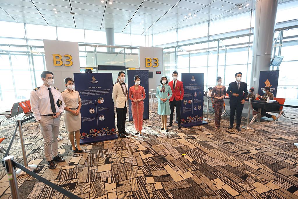 Restaurant A380 @Changi boarding gate heritage showcase