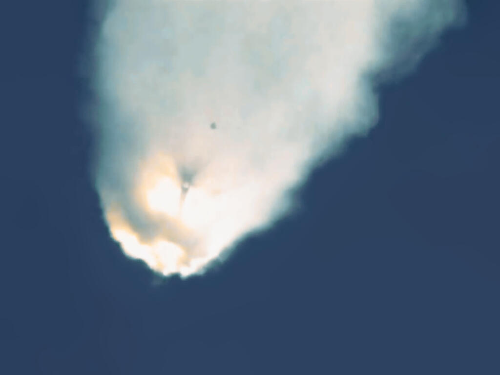 SpaceX rocket explosion