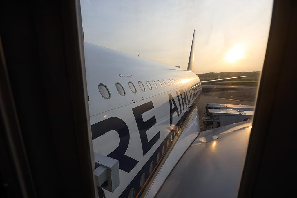Singapore Airlines A380 upper deck