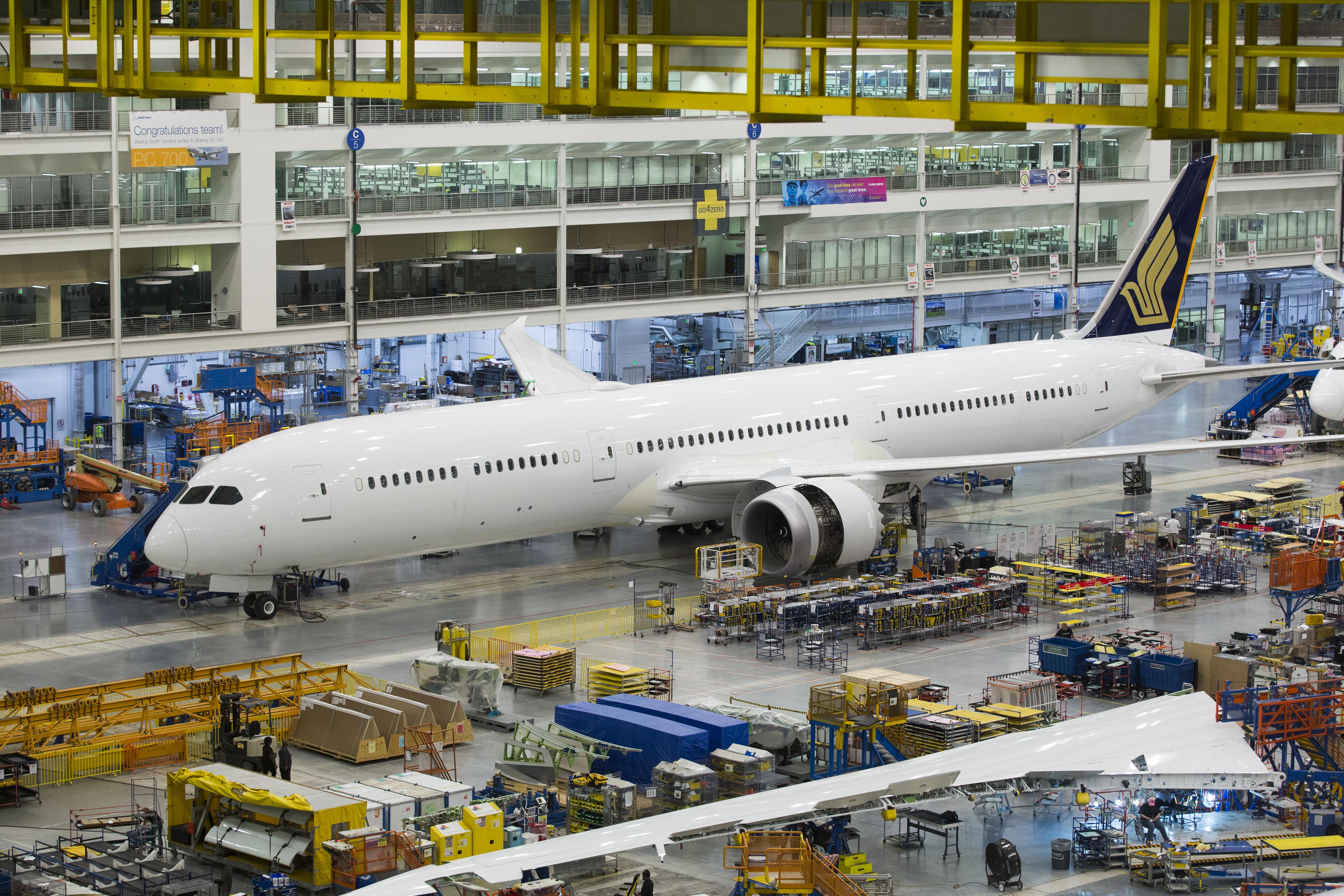 Boeing 787 factory